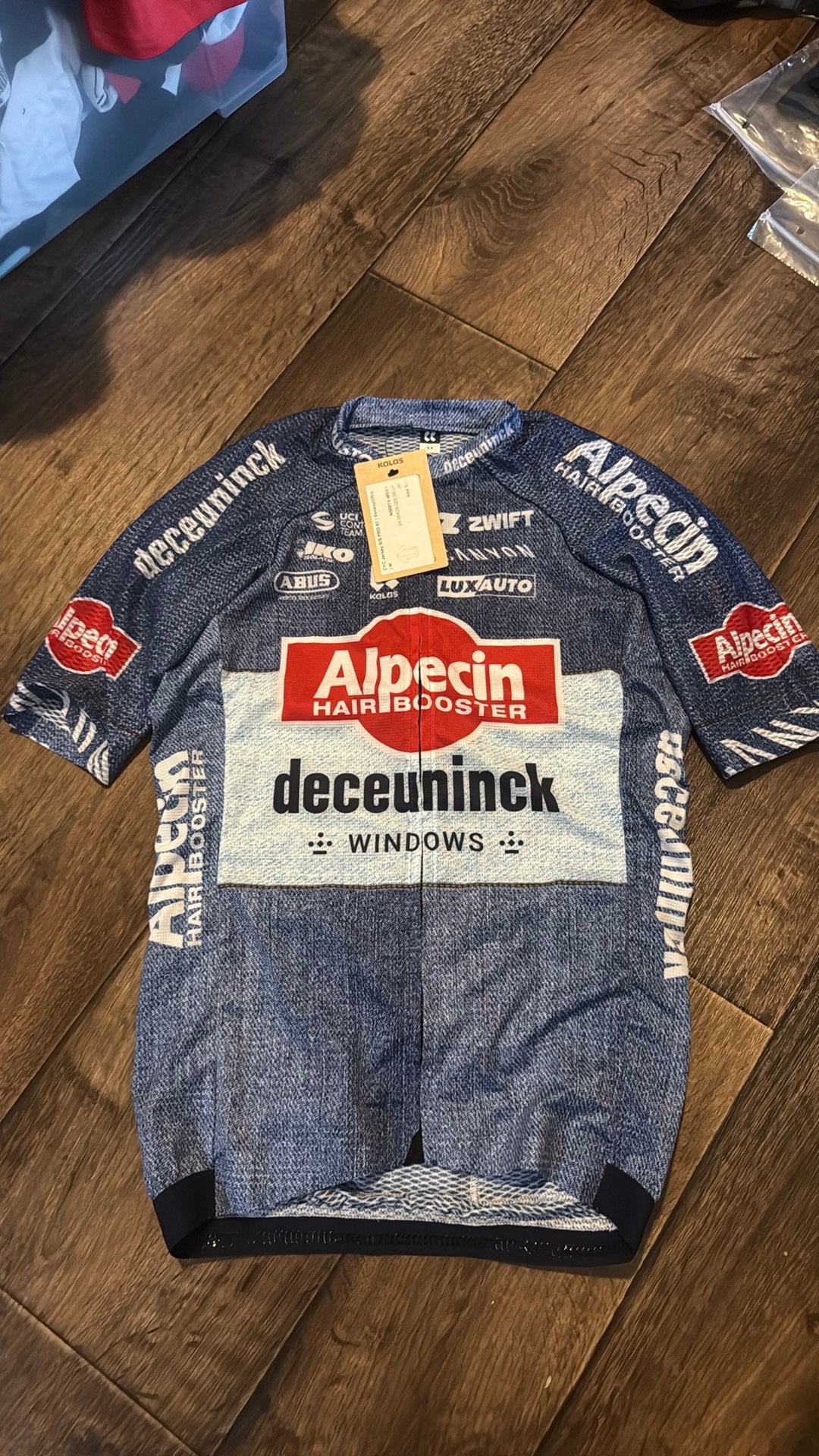 Team Alpecin Deceuninck zomer wielershirt nieuw maat XS, XS, B, N, Nieuw