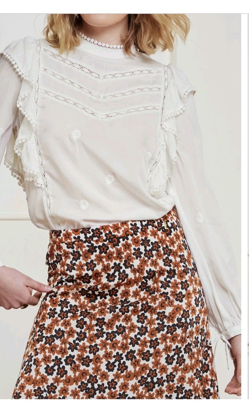 Fabienne Chapot Pomme top/blouse maat 42 *nieuw *, Kleding | Dames, Beige, Maat 42/44 (L), Nieuw, Ophalen of Verzenden