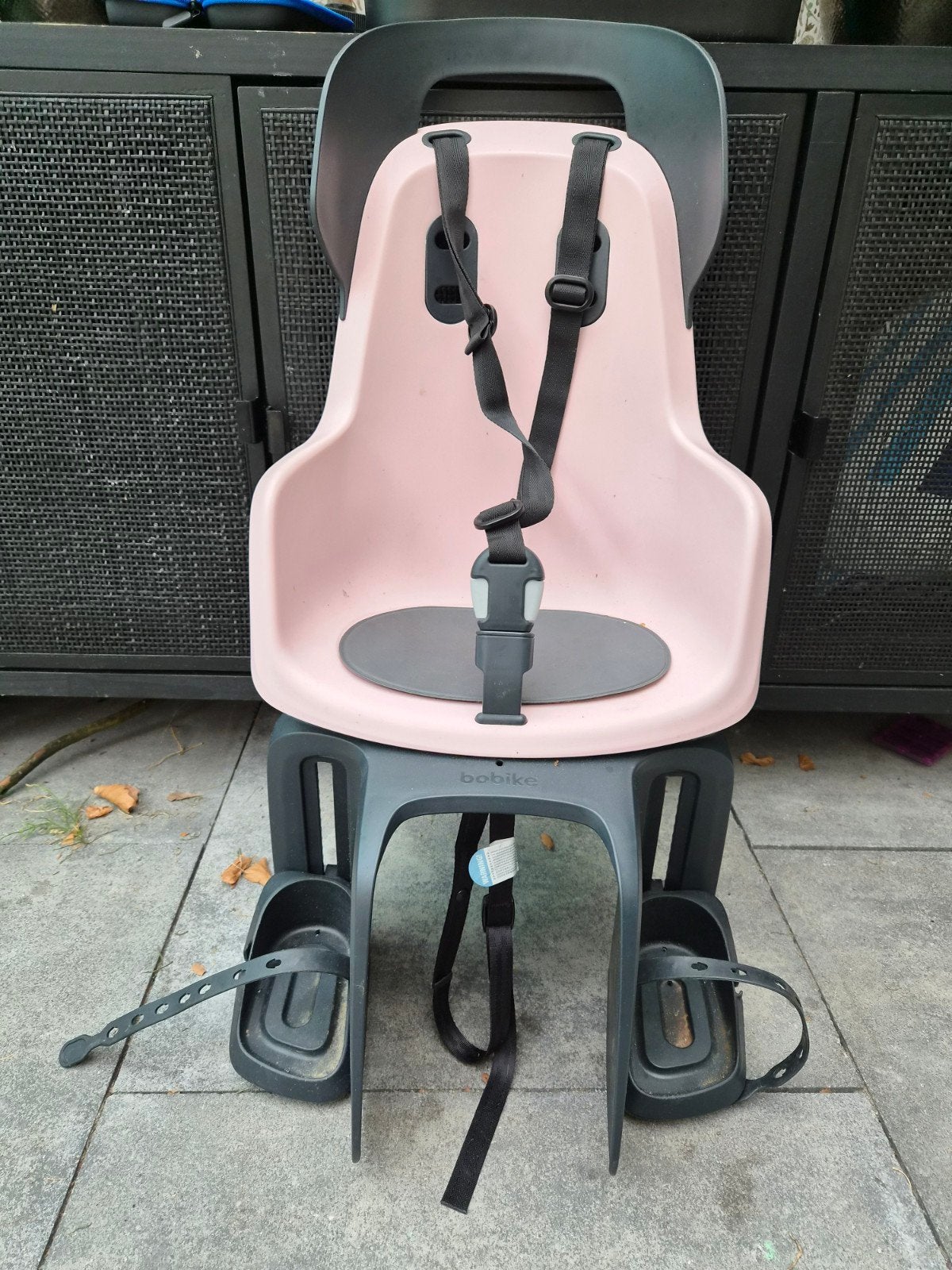 Bobike GO Maxi Carrier Coten Achterzitje Roze, Ophalen, Achterzitje, Voetsteuntjes, 9 t/m 18 kg