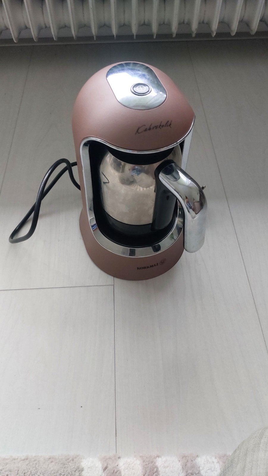 Korkmaz Kahvekolik Turkse Koffiezetapparaat, Koffiemachine, Gemalen koffie, Ophalen of Verzenden, Zo goed als nieuw