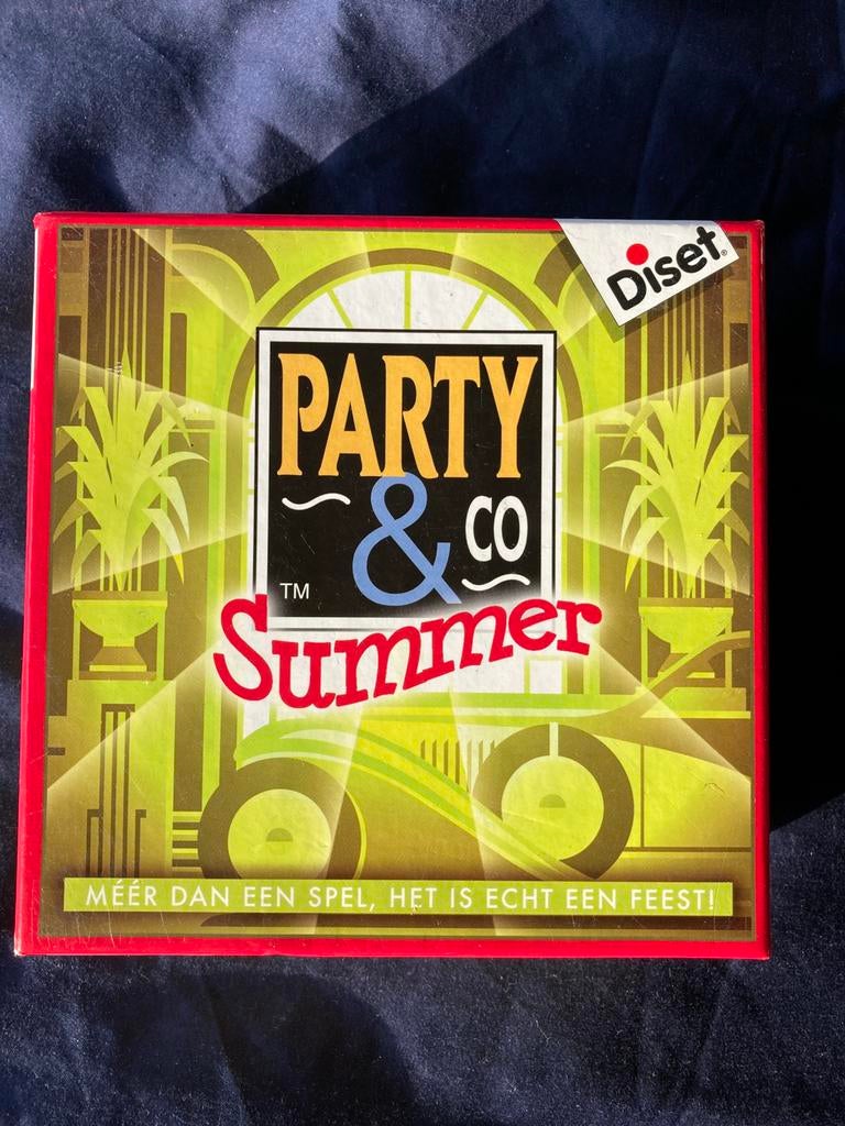 Party & co Summer - als nieuw!, Vijf spelers of meer, Ophalen of Verzenden, Zo goed als nieuw, Diset