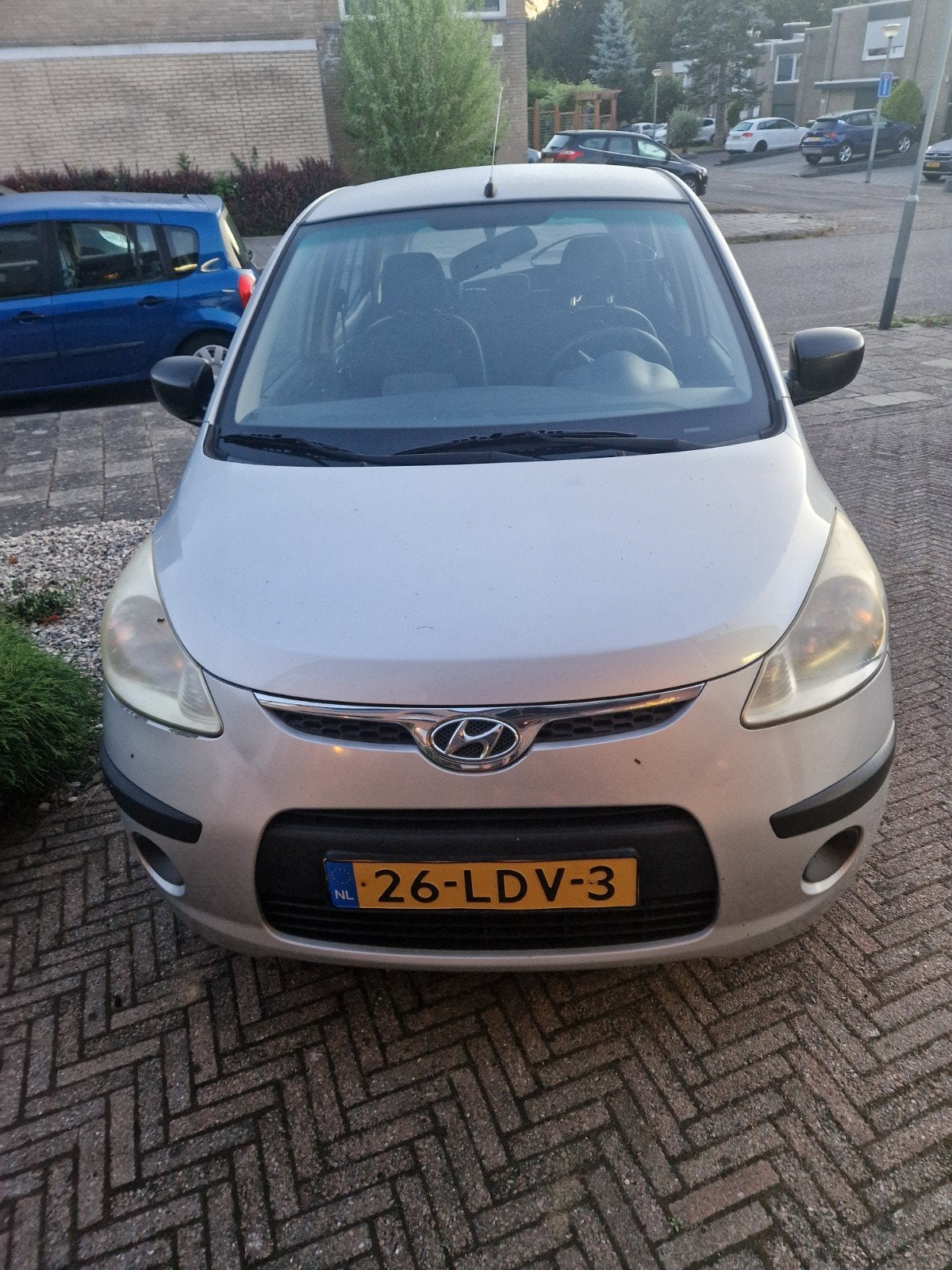 Hyundai i10 1.1 I 5DR 2010 Grijs, Auto's, Voorwielaandrijving, 31 €/maand, 4 cilinders, 400 kg