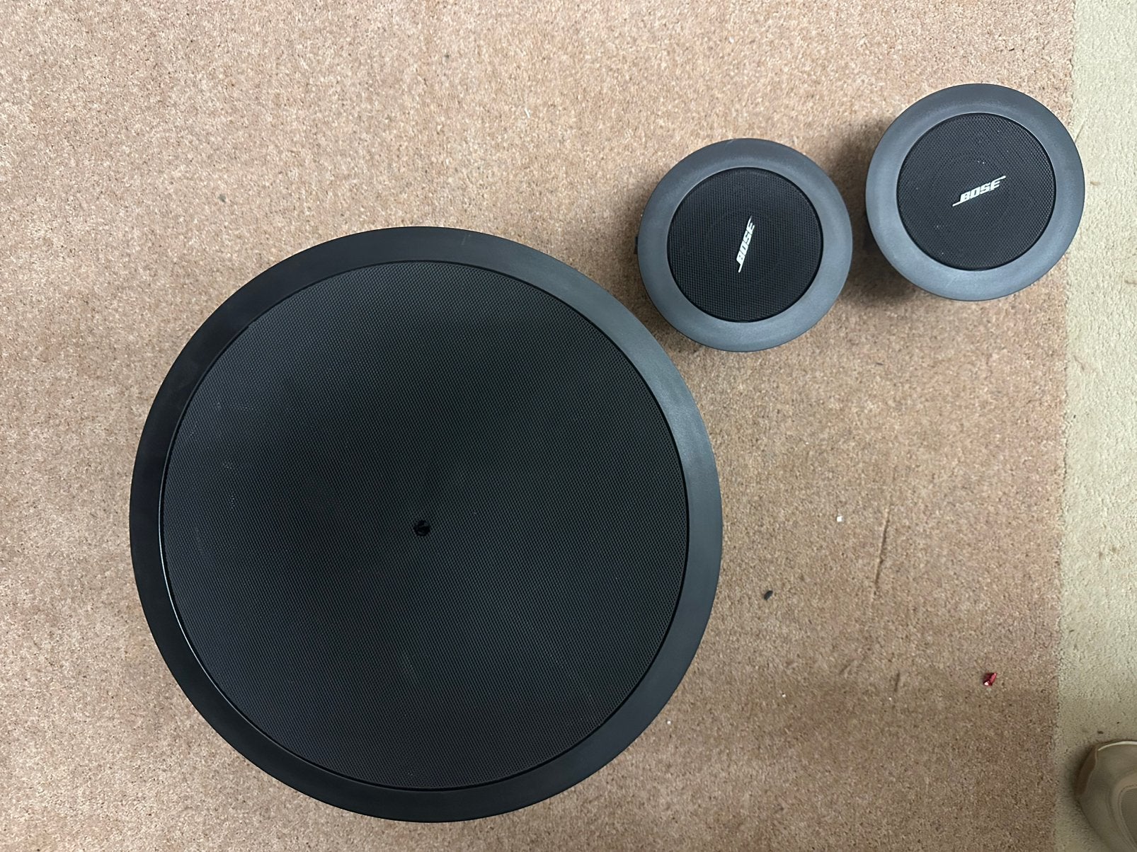 Bose Freespace speakers, Ophalen, Zo goed als nieuw, Minder dan 60 watt, Bose