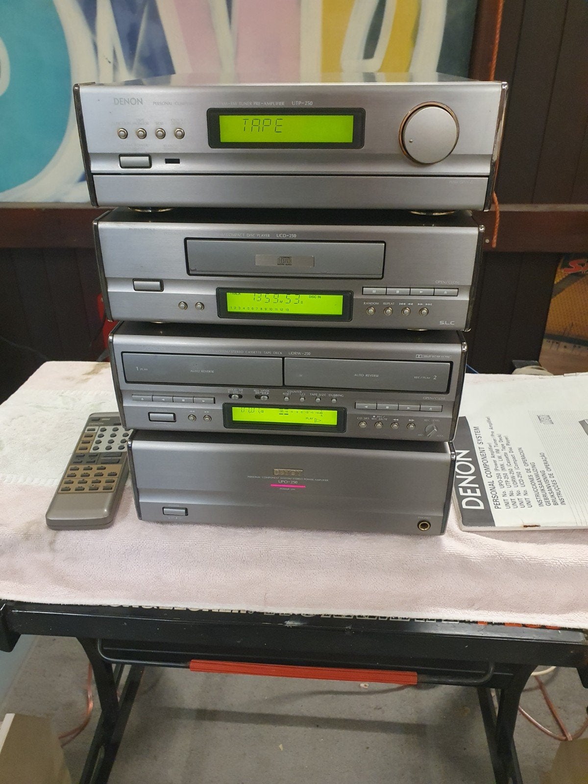 Denon midi set, Ophalen, Denon