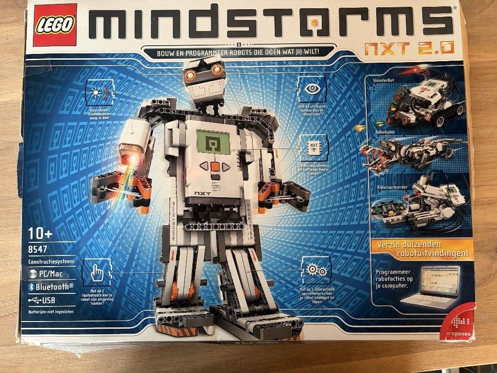 Lego Mindstorms NXT 2.0 (8547) - Complete set, Inclusief instructies, Gebruikt, Overige thema's, Lego