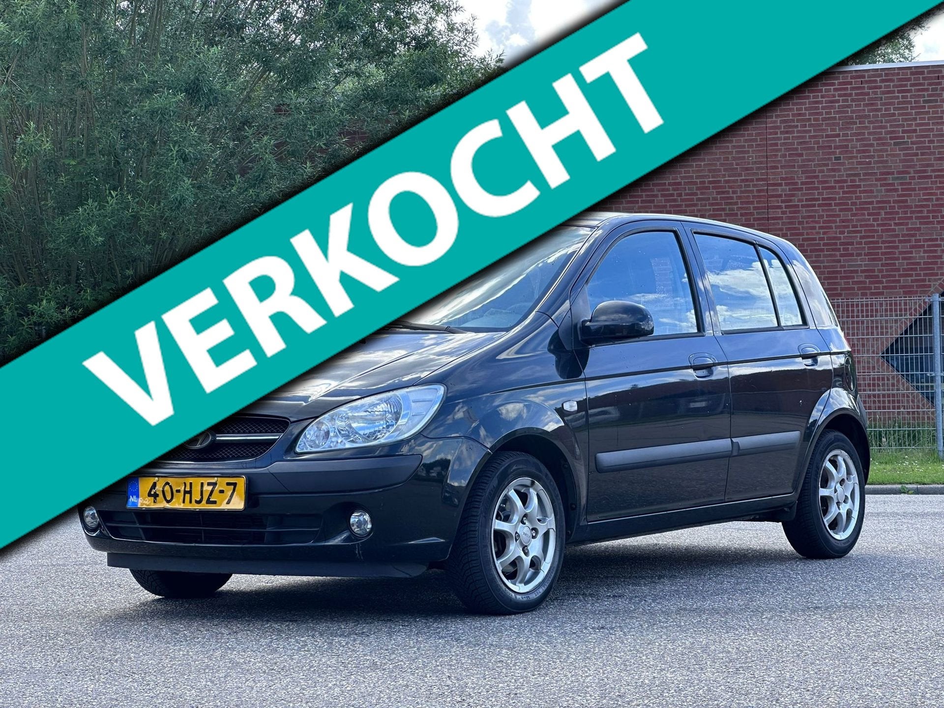 Hyundai Getz 1.4i Active Cool 5DR*Airco*NAP*LM velgen*2e eig, Voorwielaandrijving, 450 kg, 4 cilinders, Metallic lak