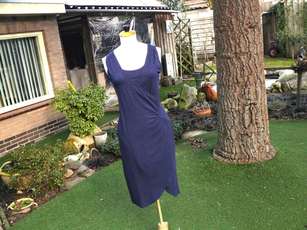 JUFFROUW JANSEN jurk maat S als nieuw, Maat 38/40 (M), Blauw, Ophalen of Verzenden, Zo goed als nieuw