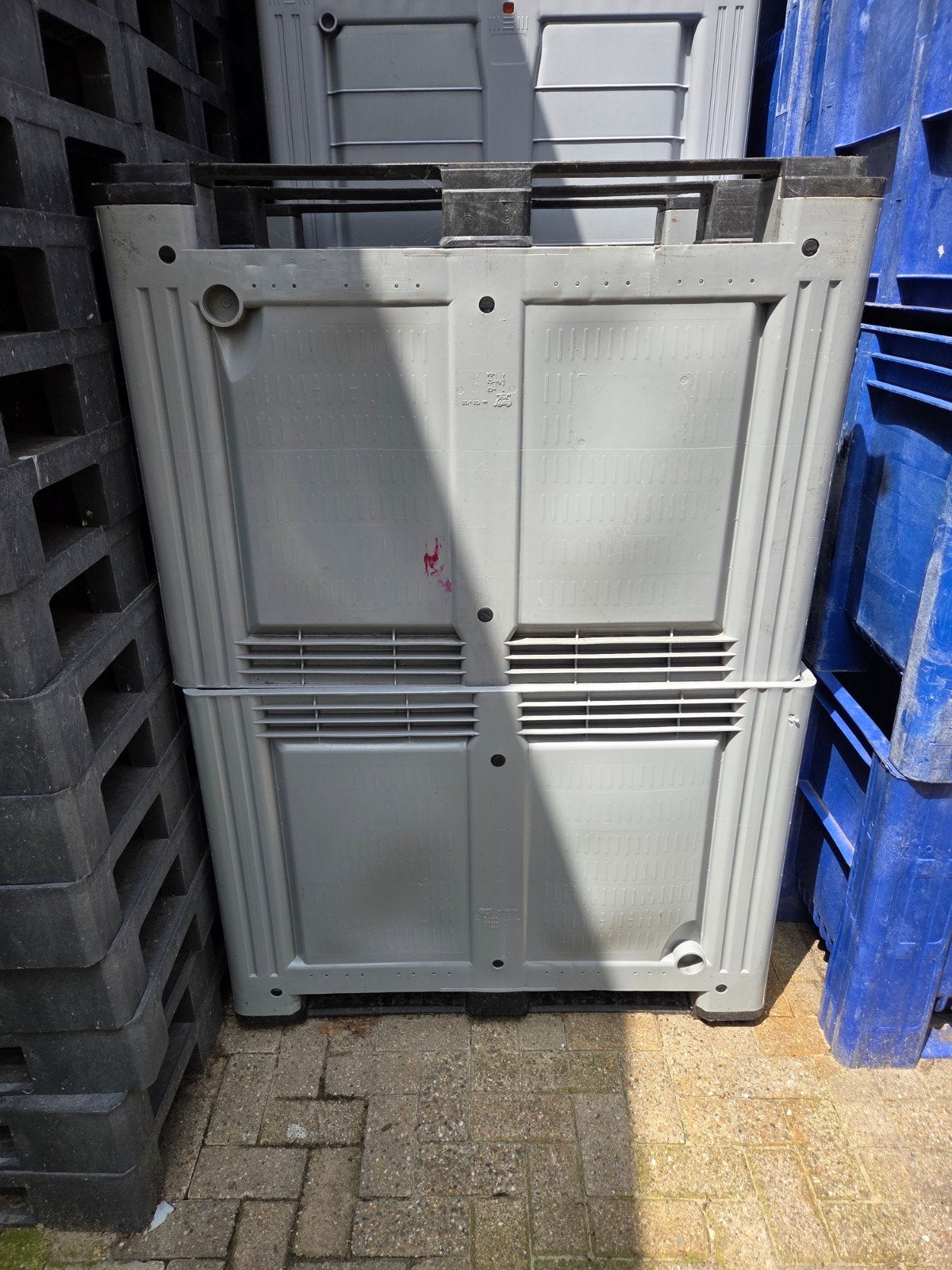 Palletboxen dolav maxilog nieuw gebruikt opslagbox big box, Doos, 100 cm of meer, 60 cm of meer, Nieuw