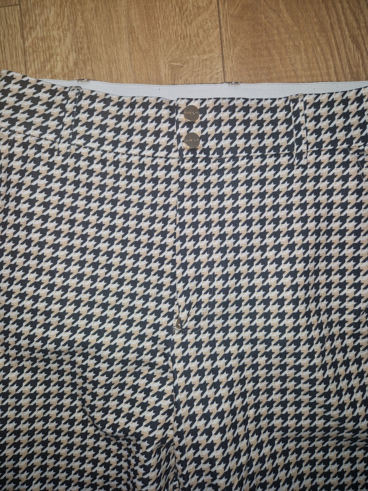 Vanilia pantalon pied-de-poule maat 38, Kleding | Dames, Vanilia, Ophalen of Verzenden