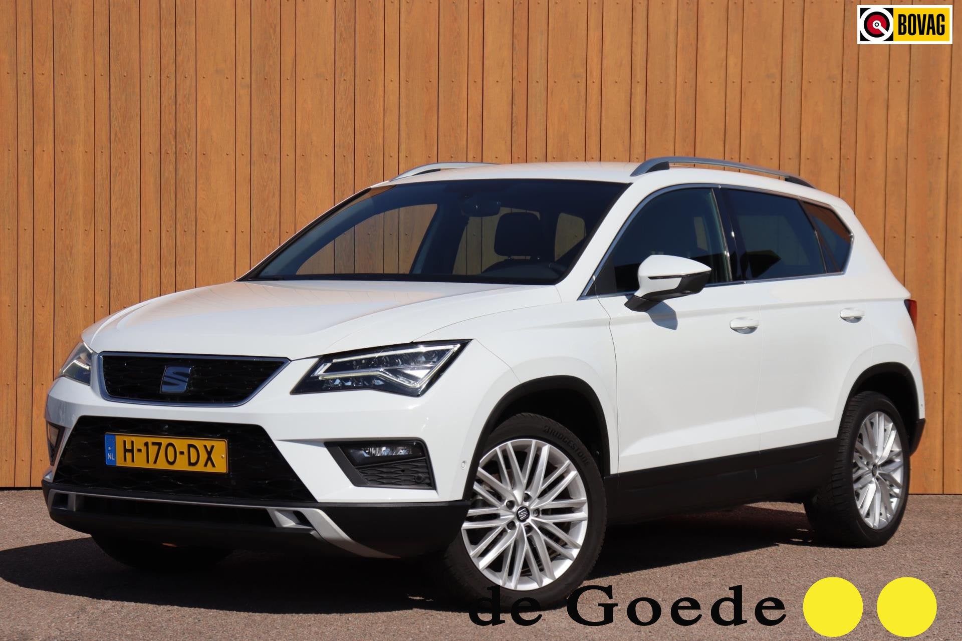 Seat Ateca 1.5 TSI Xcellence Business Intense org NL trekhaa, Auto's, Seat, 4 cilinders, Wit, Origineel Nederlands, Bedrijf
