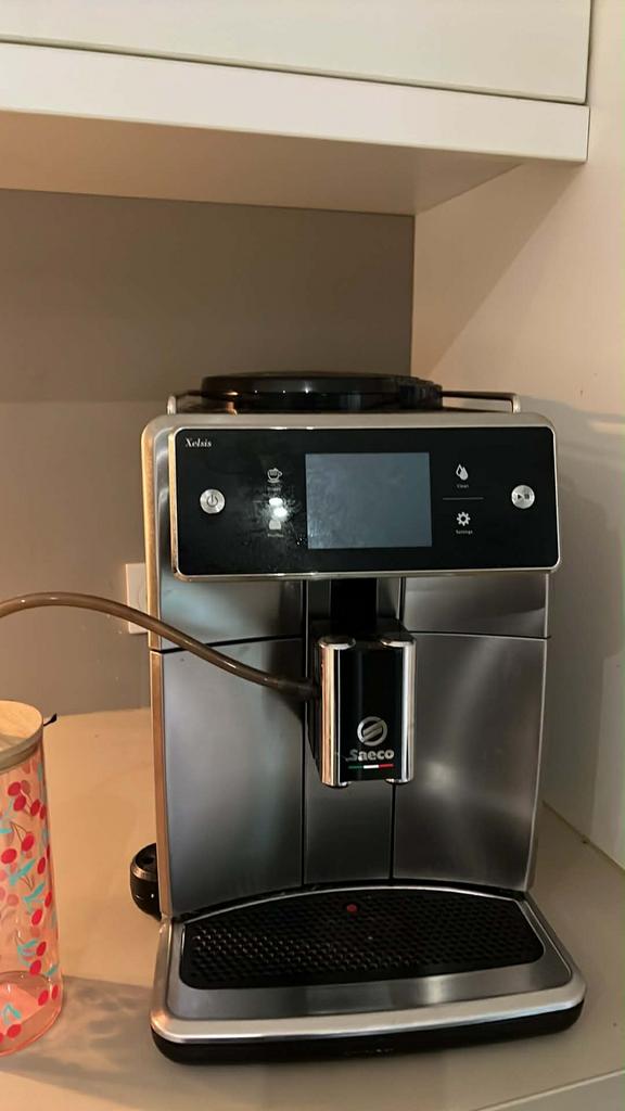 Philips Saeco SM7685/00 SAECO XELSIS S7 koffiemachine, Ophalen, Zo goed als nieuw, Koffiemachine, Koffiebonen