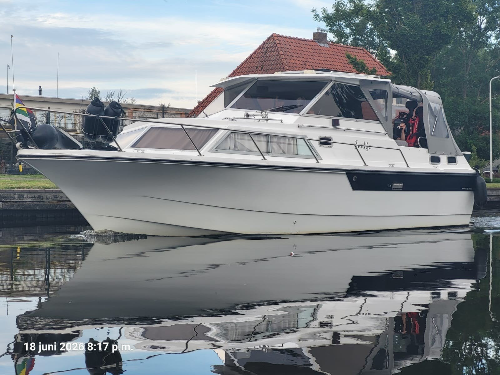 MARCO 8.60 Achter Kajuit. Hard Top., Ophalen of Verzenden, Diesel, Dieptemeter