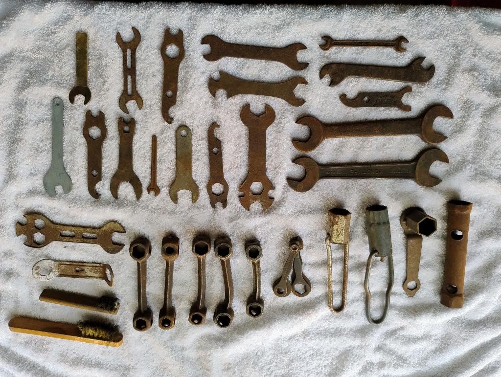oud fietsgereedschap motor brommer auto ? heel veel soorten, Antiek en Kunst, Antiek | Gereedschap en Instrumenten, Ophalen of Verzenden
