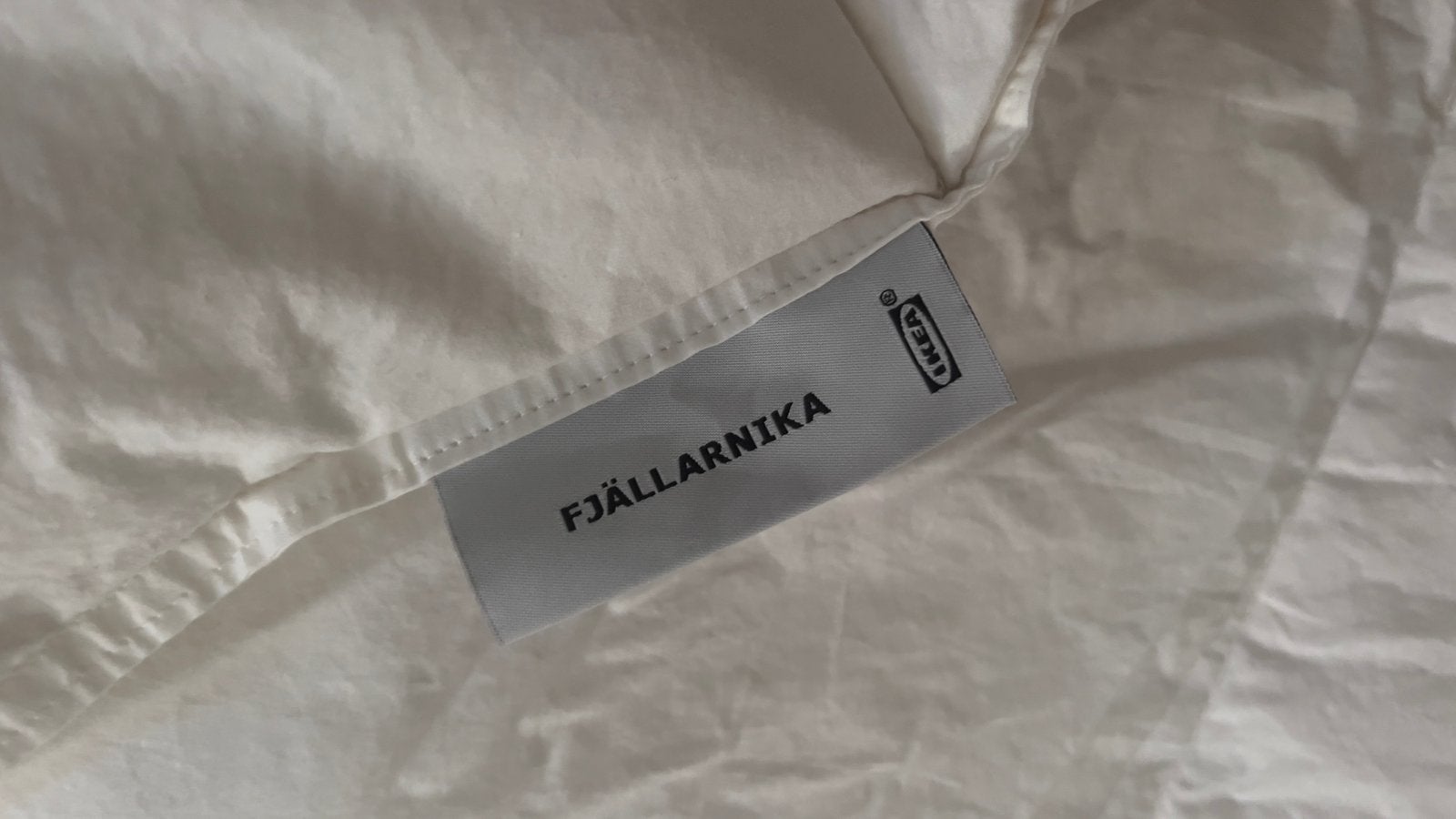 Donsdeken IKEA Fjällarnika 200 x 200 4 seizoens, Huis en Inrichting, Slaapkamer | Beddengoed, Ophalen, Wit, Tweepersoons, Deken of Dekbed