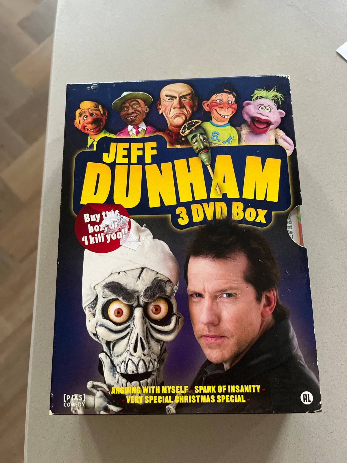 Jeff Dunham 3 DVD Box - Komedie Collectie, Cd's en Dvd's, Nederlands, Stand-up comedy, Ophalen of Verzenden, Vanaf 12 jaar