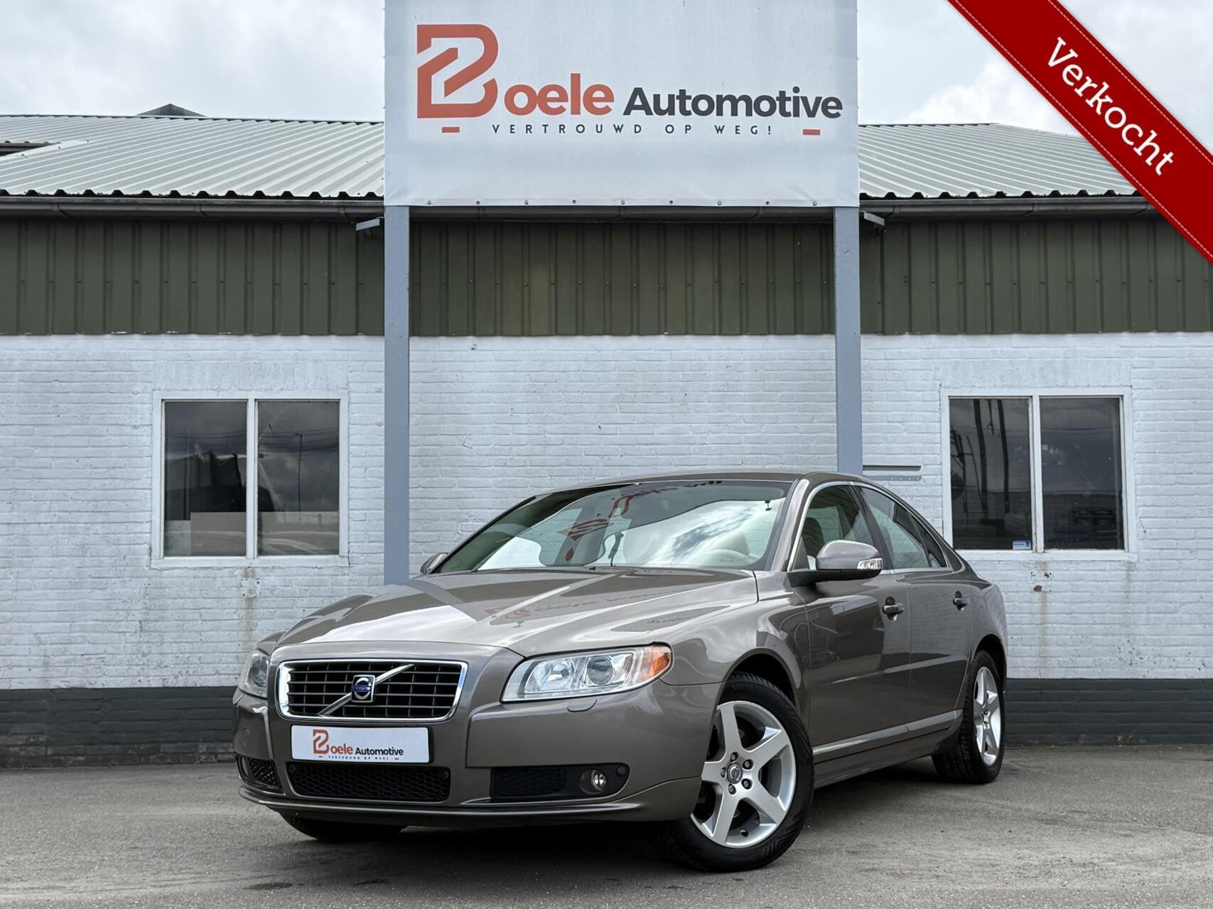 Volvo S80 2.5 T Summum Aut / Xenon / Perfect OH / Orig NL, 1512 kg, Beige, 2521 cc, Bedrijf