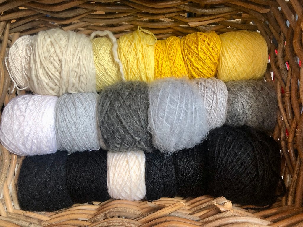 Restjes garen diverse kleuren, Ophalen of Verzenden, Zo goed als nieuw, Breien of Haken, Wol of Garen