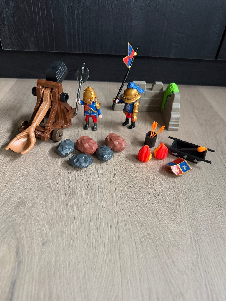 Playmobil Knights 6039 Katapult van de Leeuwenridders, Ophalen of Verzenden, Gebruikt