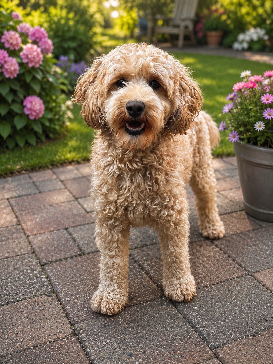 Min Australian labradoodle, Parvo, Reu, Eén hond, 3 tot 5 jaar