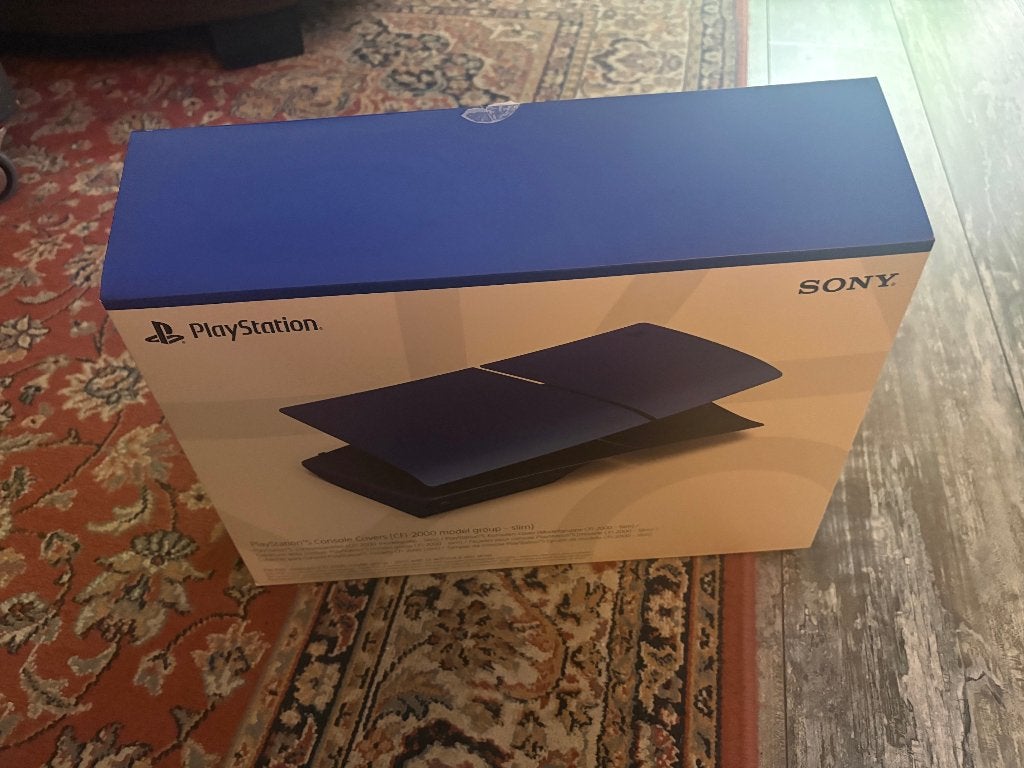 playstation 5 covers indigo origineel digital versie, Ophalen of Verzenden, Zo goed als nieuw, Playstation 5 Digital