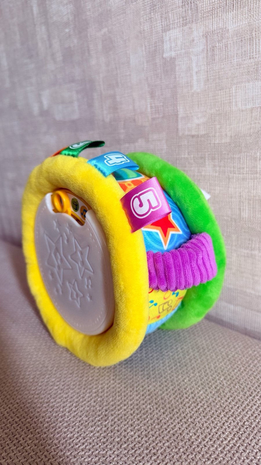 Vtech speelgoed trommel, Ophalen of Verzenden, Zo goed als nieuw, 6 maanden tot 2 jaar