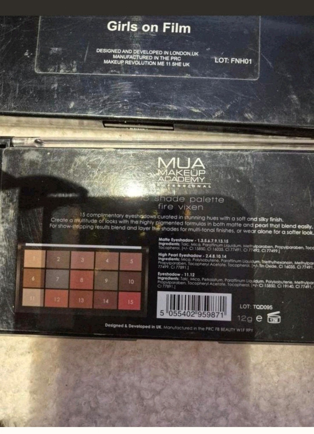 Eyeshadow palettes van MUA  en MakeUp Revolution, Ophalen of Verzenden, Nieuw, Ogen, Make-up