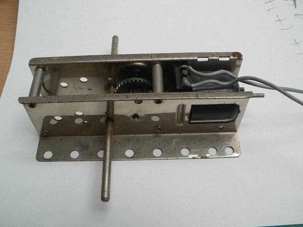 Originele 4,5 Volt Meccano motor., Antiek en Kunst, Antiek | Speelgoed, Ophalen of Verzenden