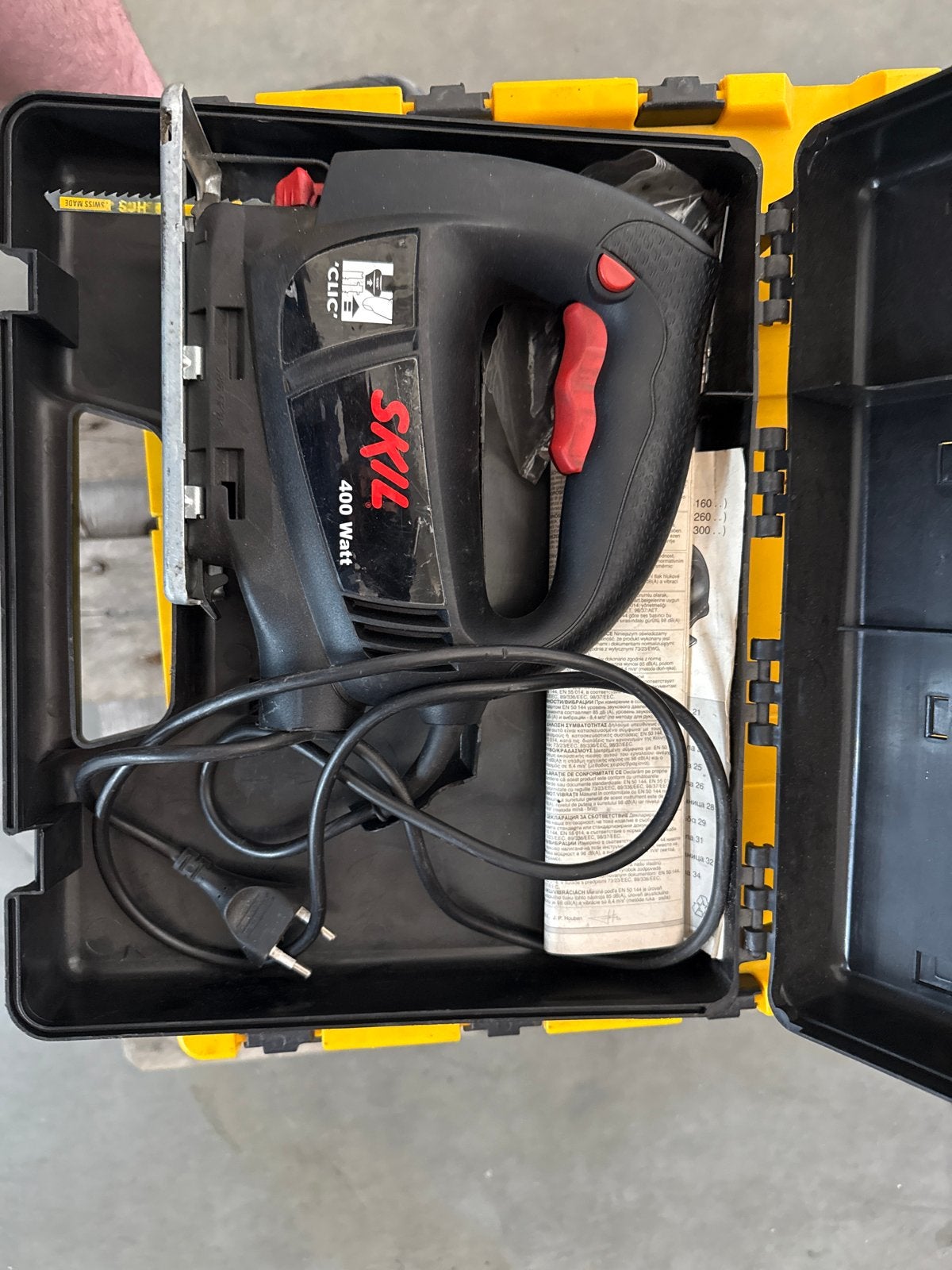 Skil 400 watt decoupeerzaag, Ophalen, Gebruikt, Decoupeerzaag, 30 tot 70 mm