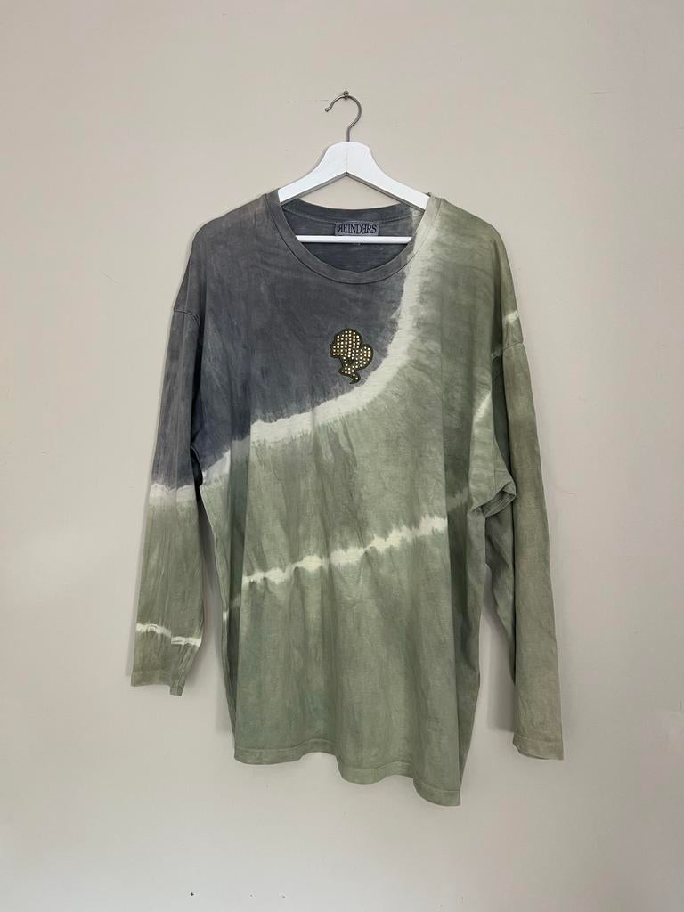 Reinders tie dye top lange mouw one size, Maat 38/40 (M), Ophalen of Verzenden, Zo goed als nieuw, Lange mouw