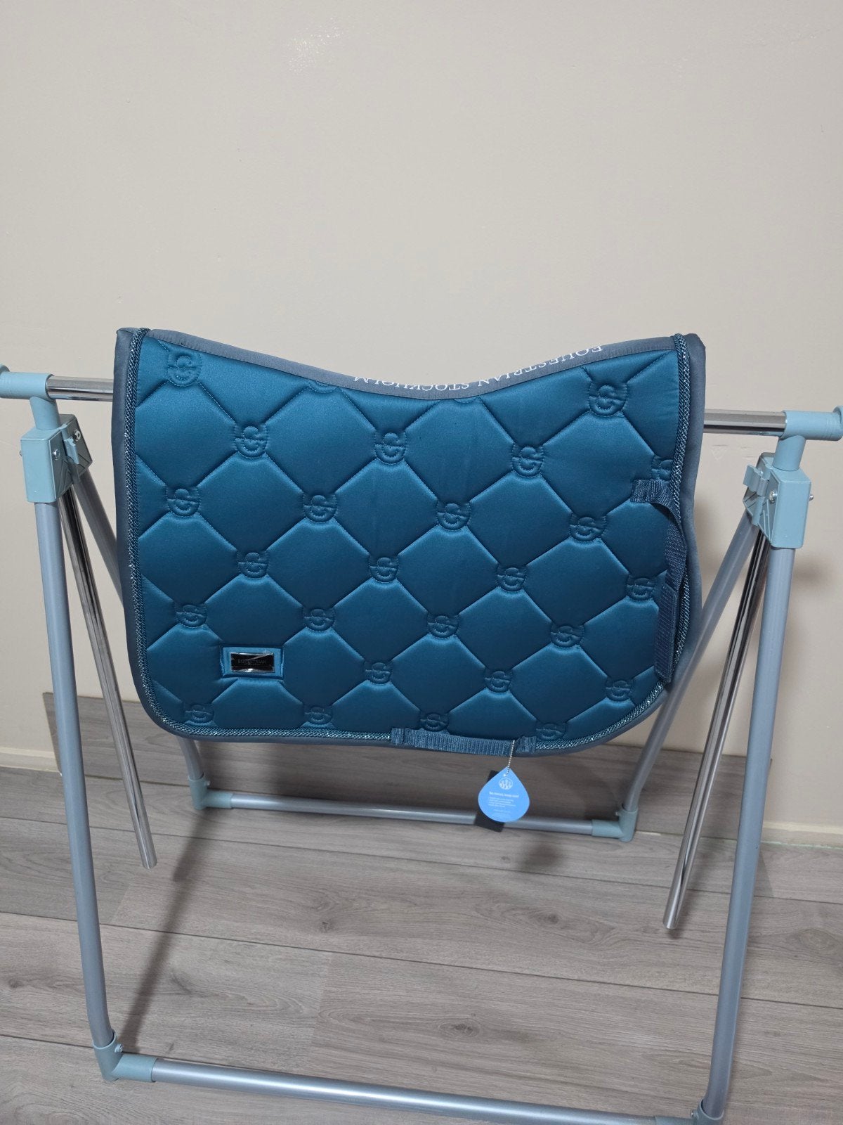 Equestrian Stockholm Zadeldekje pad teal blue, Ophalen of Verzenden