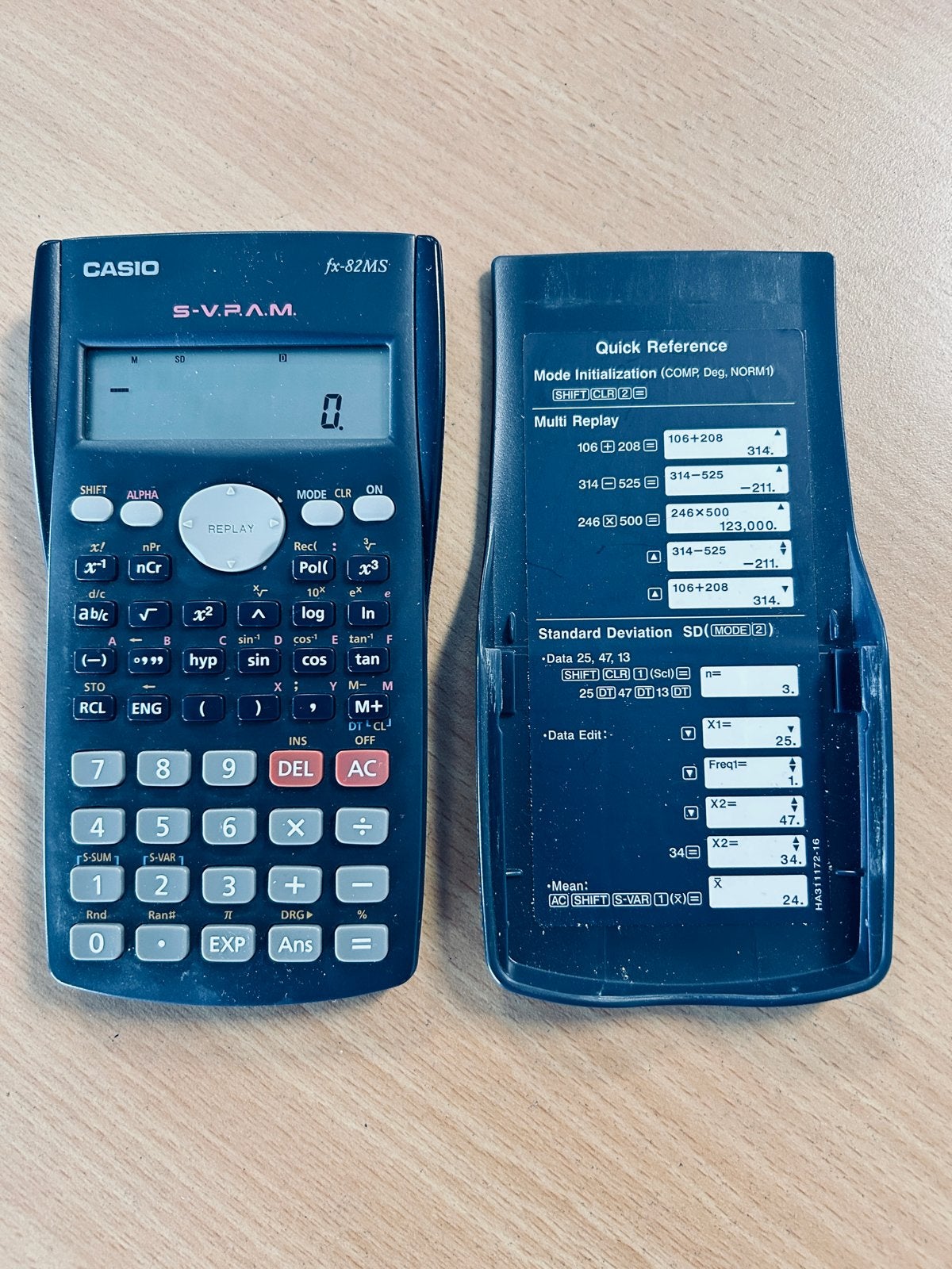 Casio rekenmachine, Diversen, Ophalen of Verzenden, Gebruikt