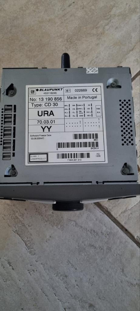 Opel astra H radio, Auto diversen, Autoradio's, Ophalen of Verzenden