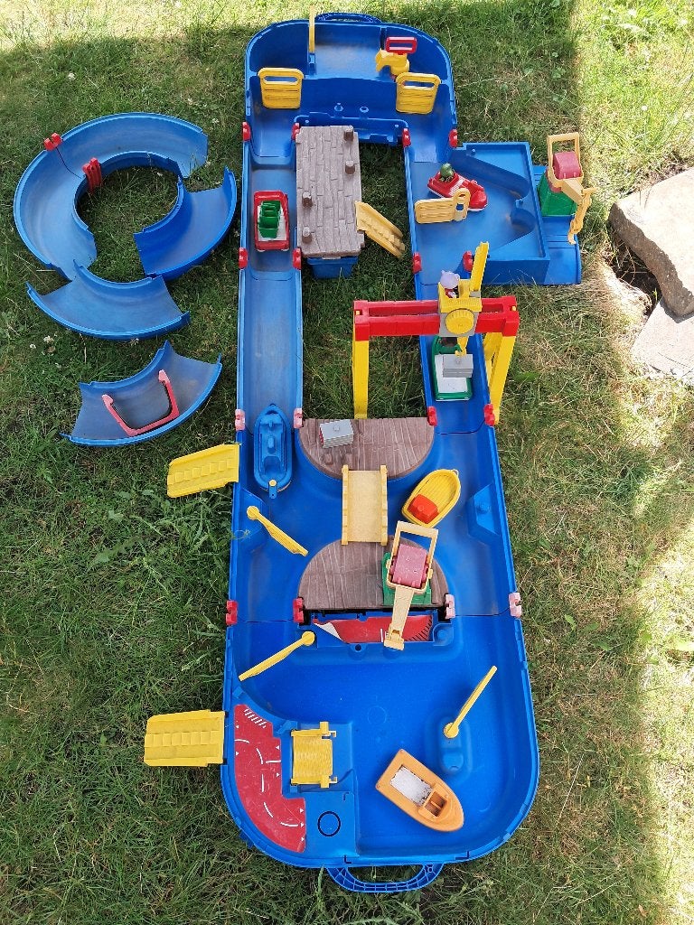 Aquaplay waterbaan, Ophalen, Gebruikt