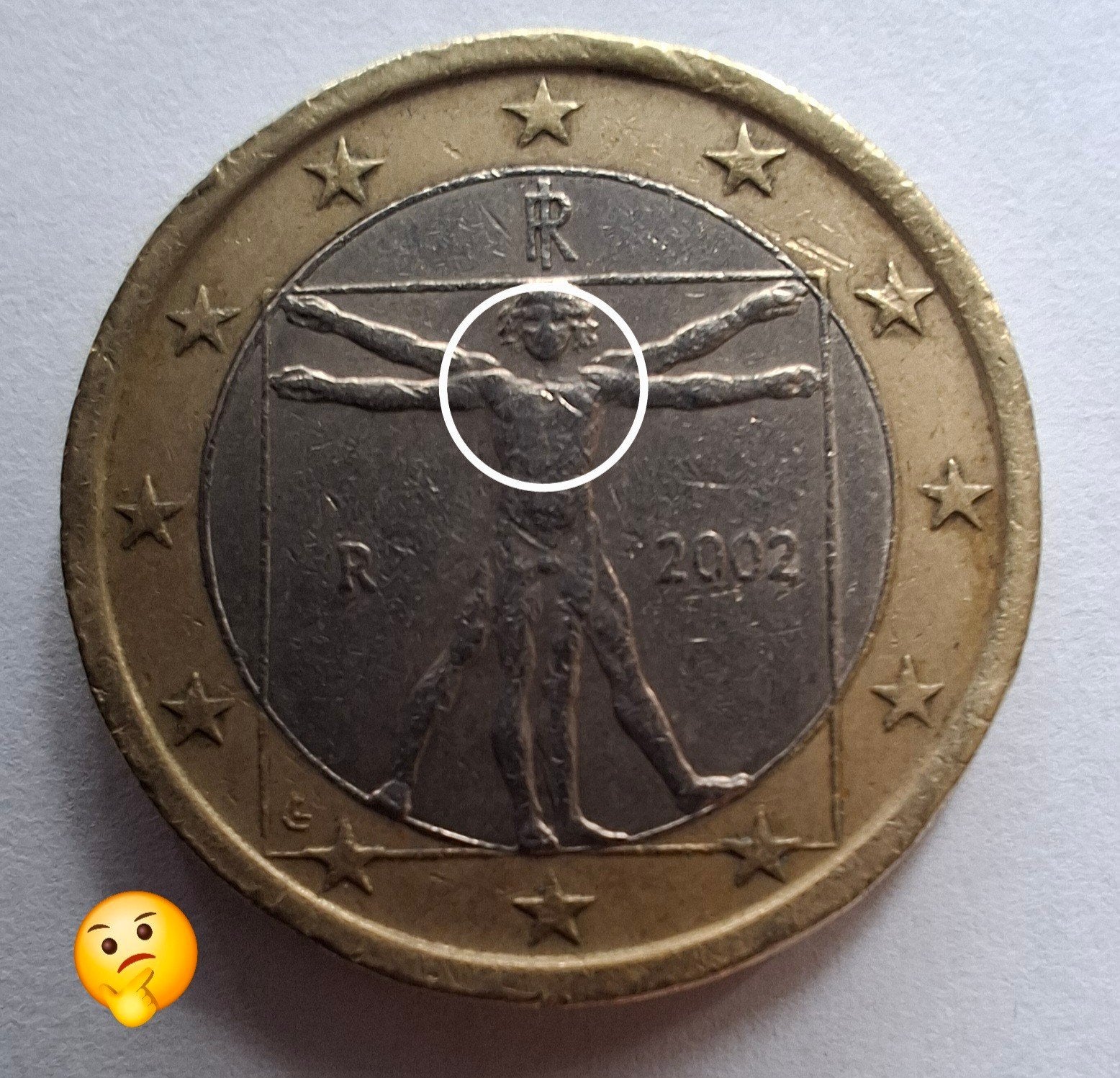 Misslag, 1 euro , Italië, 2002, Ophalen of Verzenden, Italië, 2 euro
