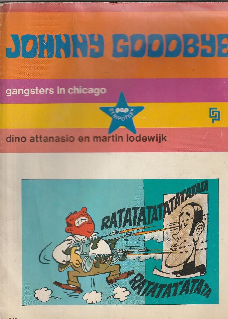 Johnny goodbye gangsters in chicago, Eén stripboek, Ophalen of Verzenden, Zo goed als nieuw