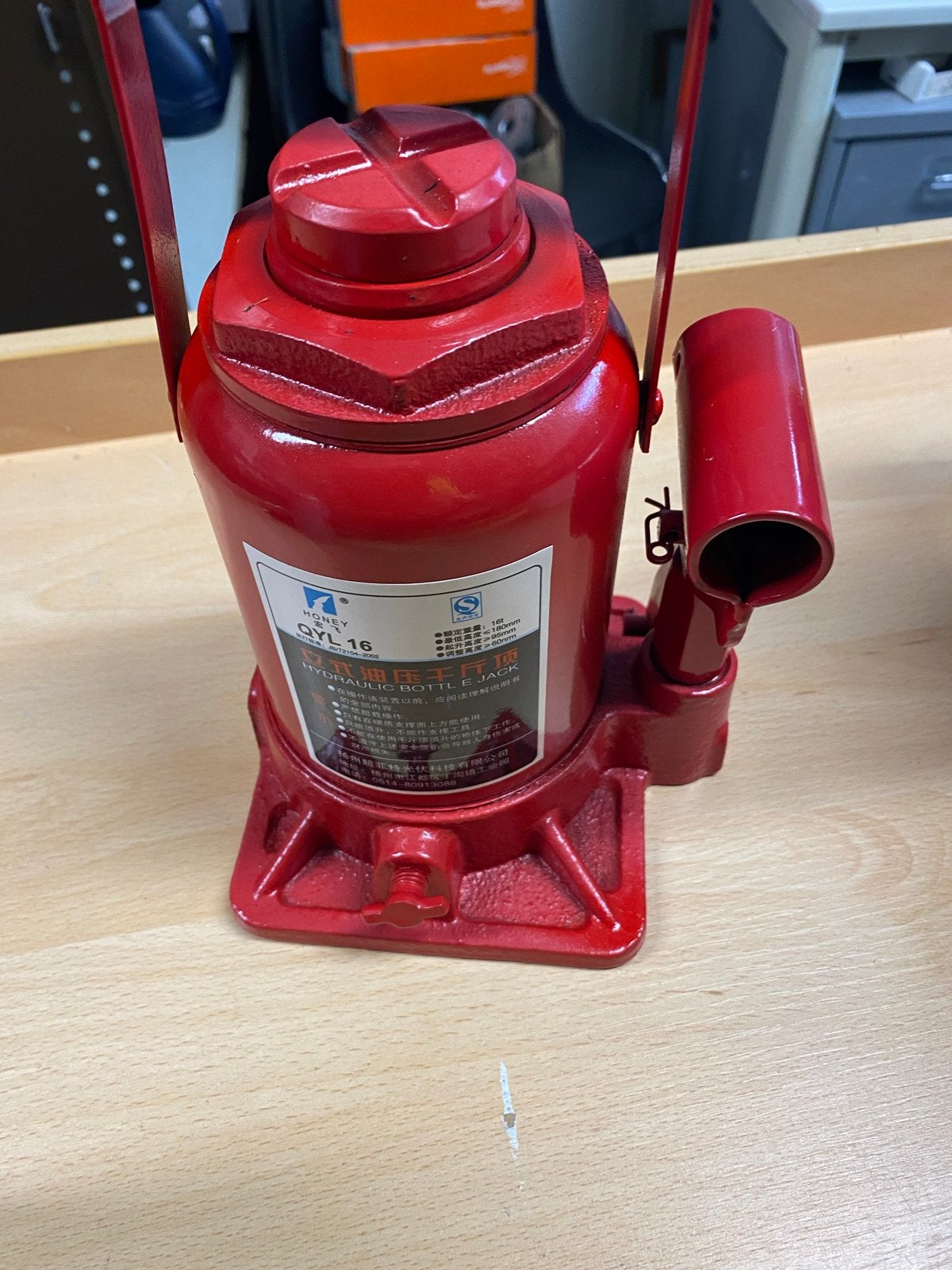 Hydraulische Potkrik 16t - Robuust en Betrouwbaar, Ophalen, Gebruikt, Hydraulisch, Potkrik