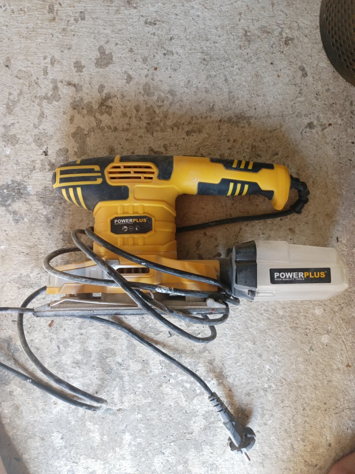 Powerplus vlakschuurmachine - Gebruikt, Ophalen of Verzenden, Gebruikt, Minder dan 600 watt, Vlakschuurmachine