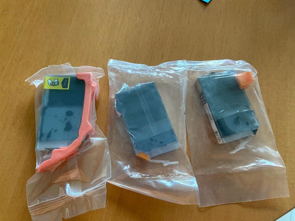 CANON Pixma printer cartridges, 3 stuks, zwart, Ophalen of Verzenden, Nieuw, Cartridge, Canon