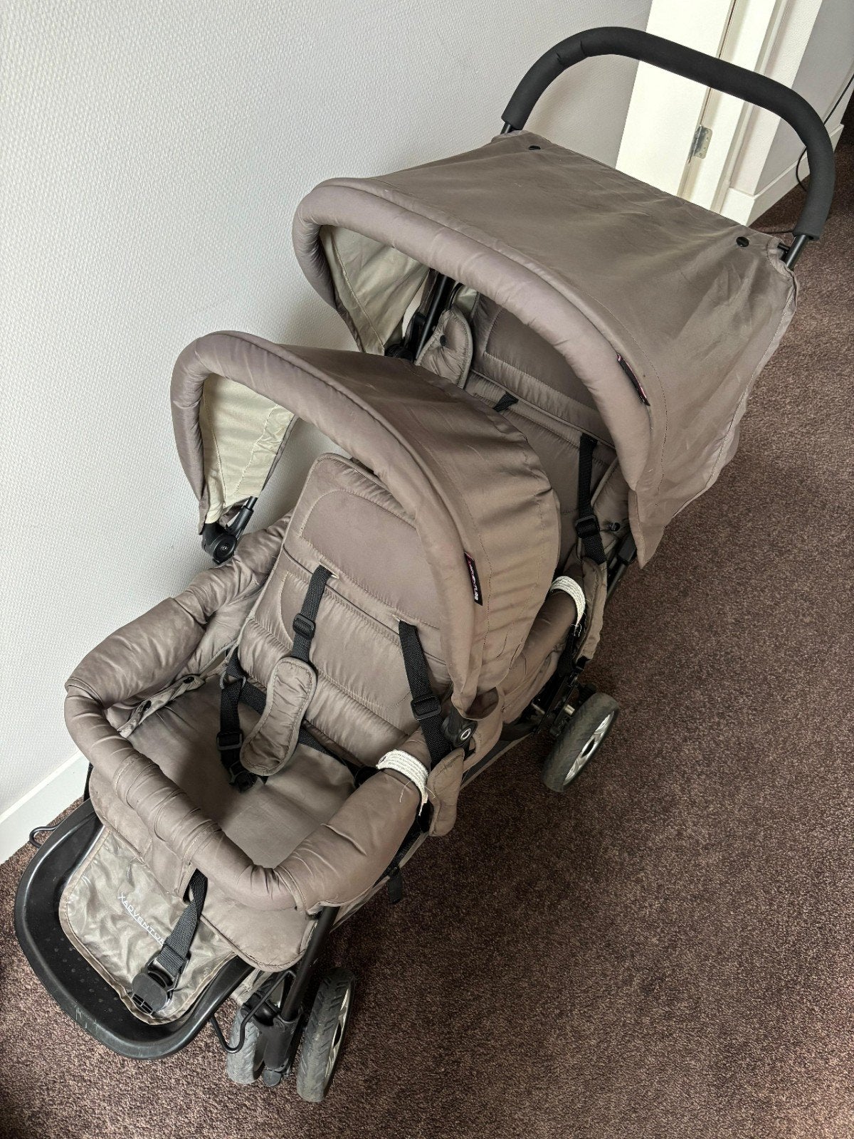 Duo wagen, Ophalen, Gebruikt