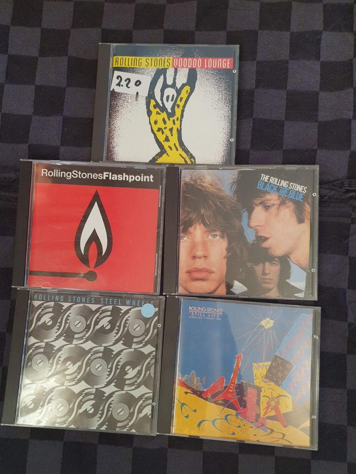 Rolling stones 5 cd's voor 12 euro partij collectie cd, Verzenden, Gebruikt, Poprock