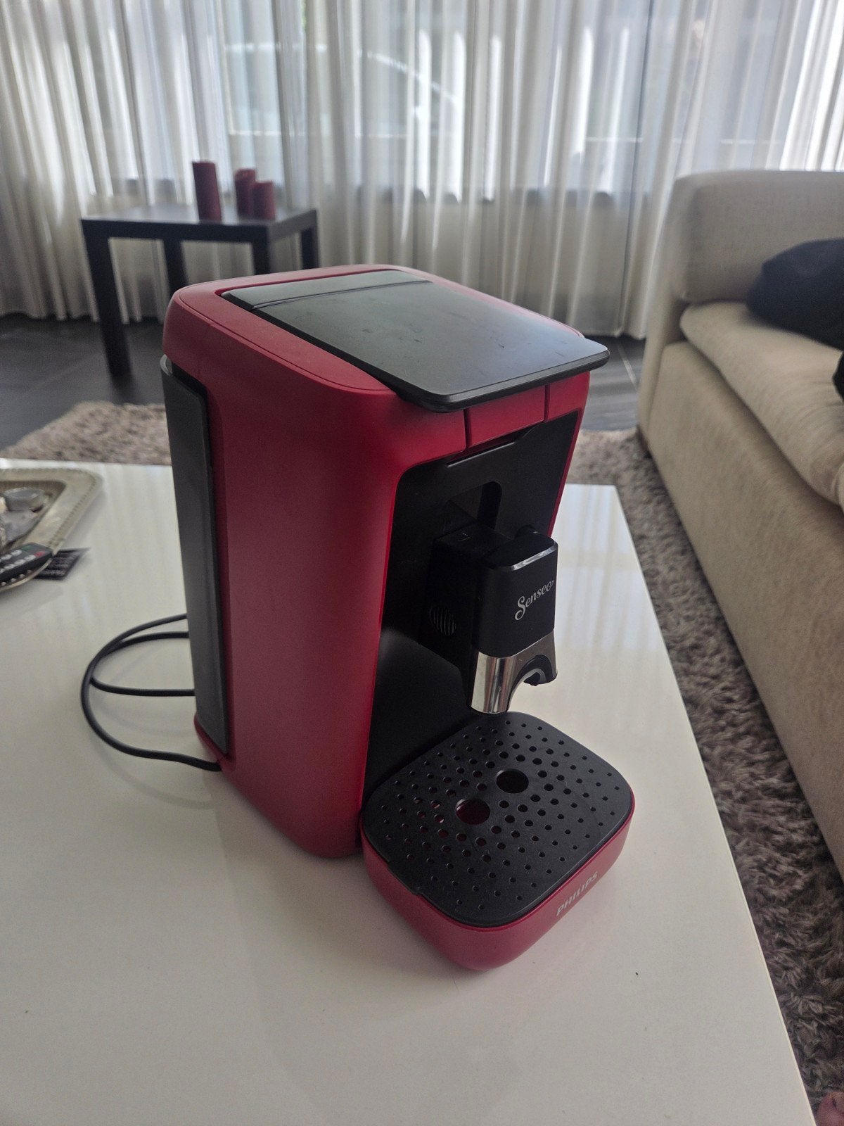 Senseo koffiezetapparaat voor 1 of 2 kopjes, Ophalen of Verzenden, Zo goed als nieuw, Koffiemachine