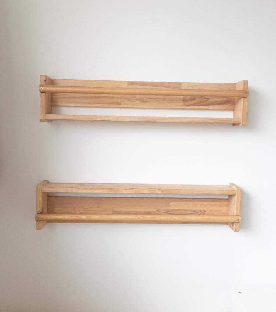 Flisat wandrekken grenen wandrek, Huis en Inrichting, Woonaccessoires | Wandplanken en Boekenplanken, Ophalen, Zo goed als nieuw