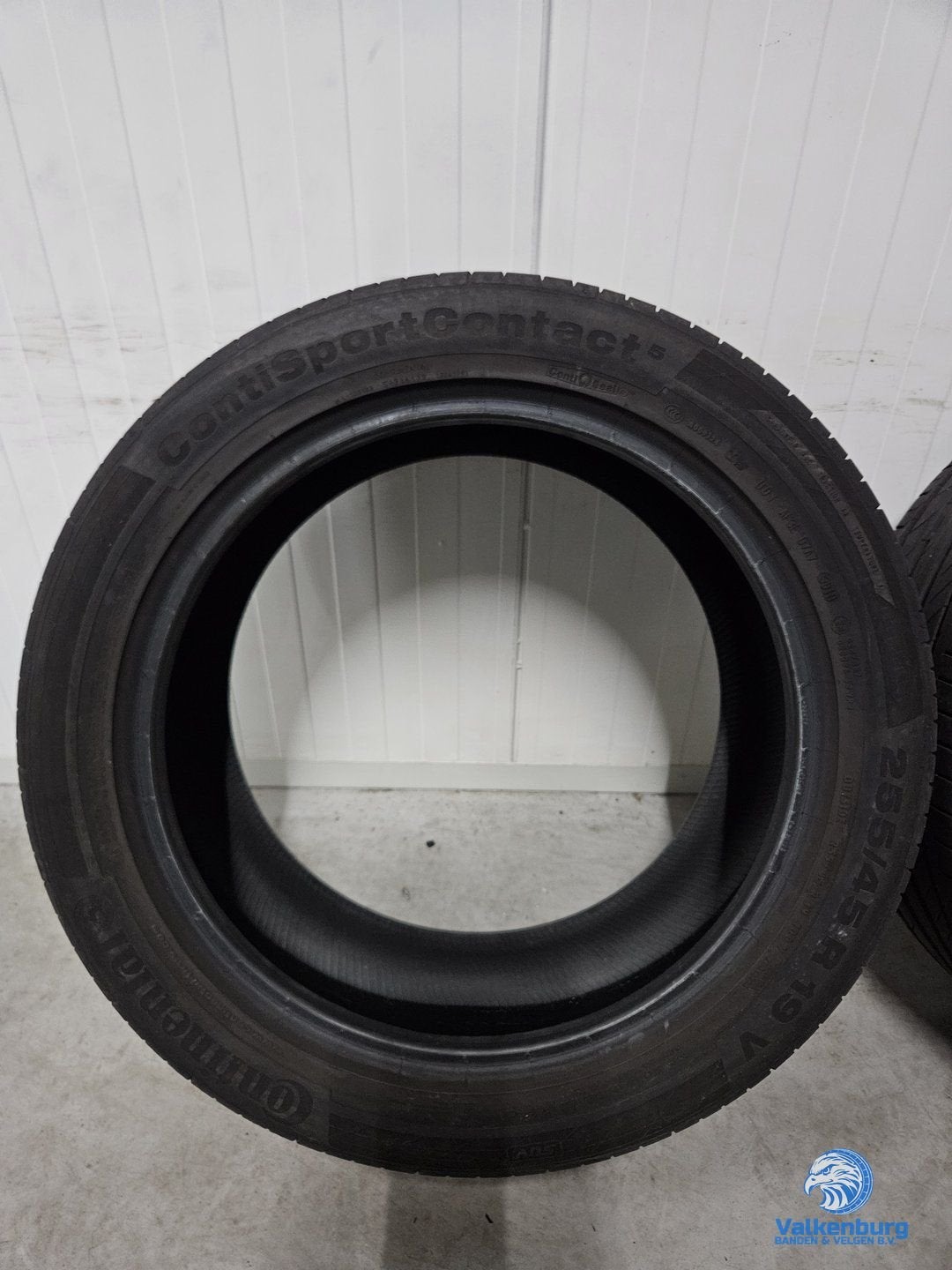 Zomerbanden 255/45R19 Continental ContiSportContact 5, Auto-onderdelen, Banden en Velgen, 19 inch, Gebruikt, 255 mm, -