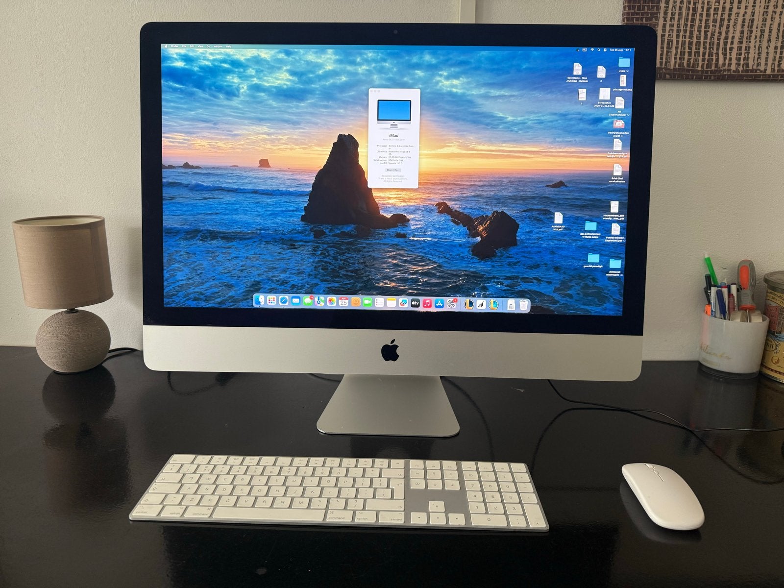 iMac Retina 5K, 27-inch, 2019 - 3.6 GHz i9, 32GB RAM, Computers en Software, Apple Desktops, Ophalen, 32 GB, IMac, Zo goed als nieuw