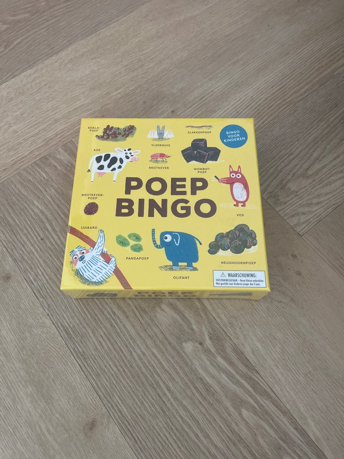 Poep Bingo - Hilarisch spel voor kinderen, Drie of vier spelers, Ophalen, Nieuw