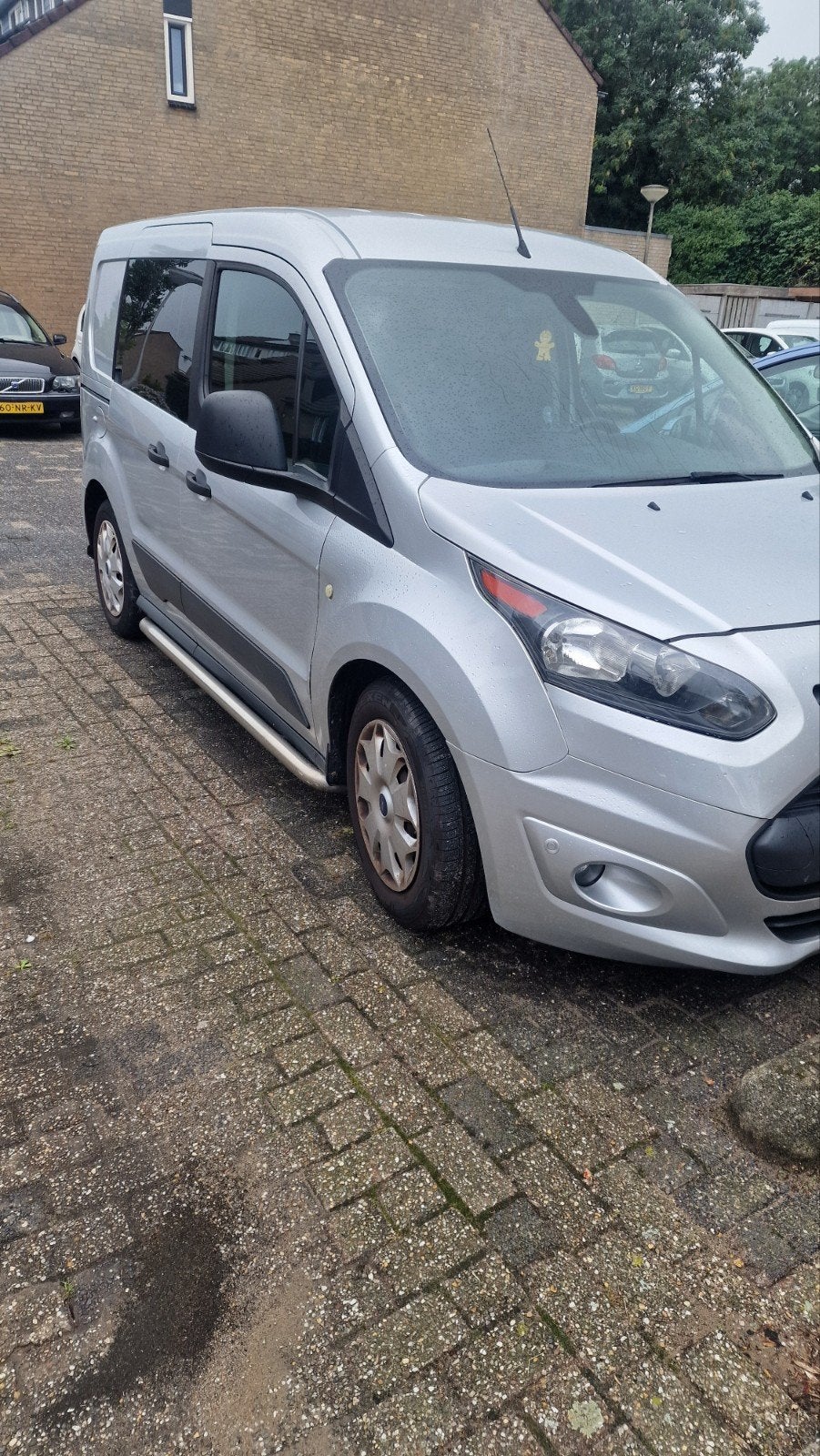 invalide Ford Transit Connect automaat incl elektrische lift, Auto's, Automaat, Stof, Zwart, Diesel