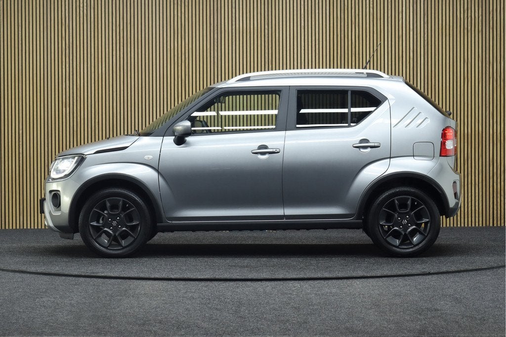 Suzuki Ignis 1.2 Smart Hybrid Select | Navigatie | Camera |, Auto's, 83 pk, Stof, Gebruikt, Zwart