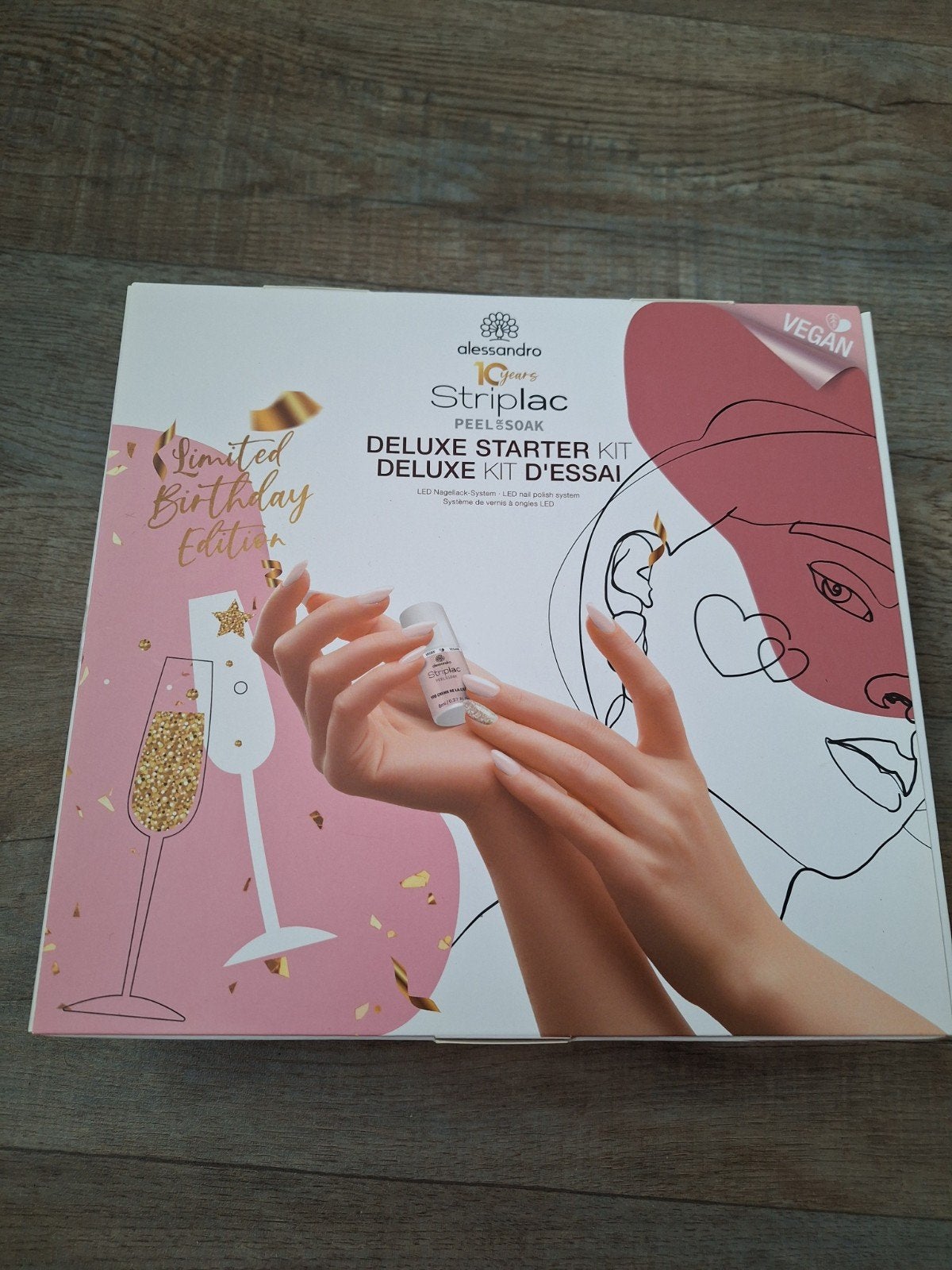 Alessandro Striplac Peel or Soak Starter Kit met extra's, Ophalen of Verzenden, Gebruikt, Overige typen
