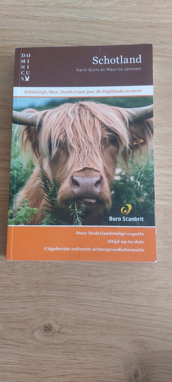 Dominicus Reisgids Schotland - Edinburgh, Skye, Highlands, Boeken, Reisgidsen, Karin Quint en Maurice Janssen, Europa, Ophalen of Verzenden