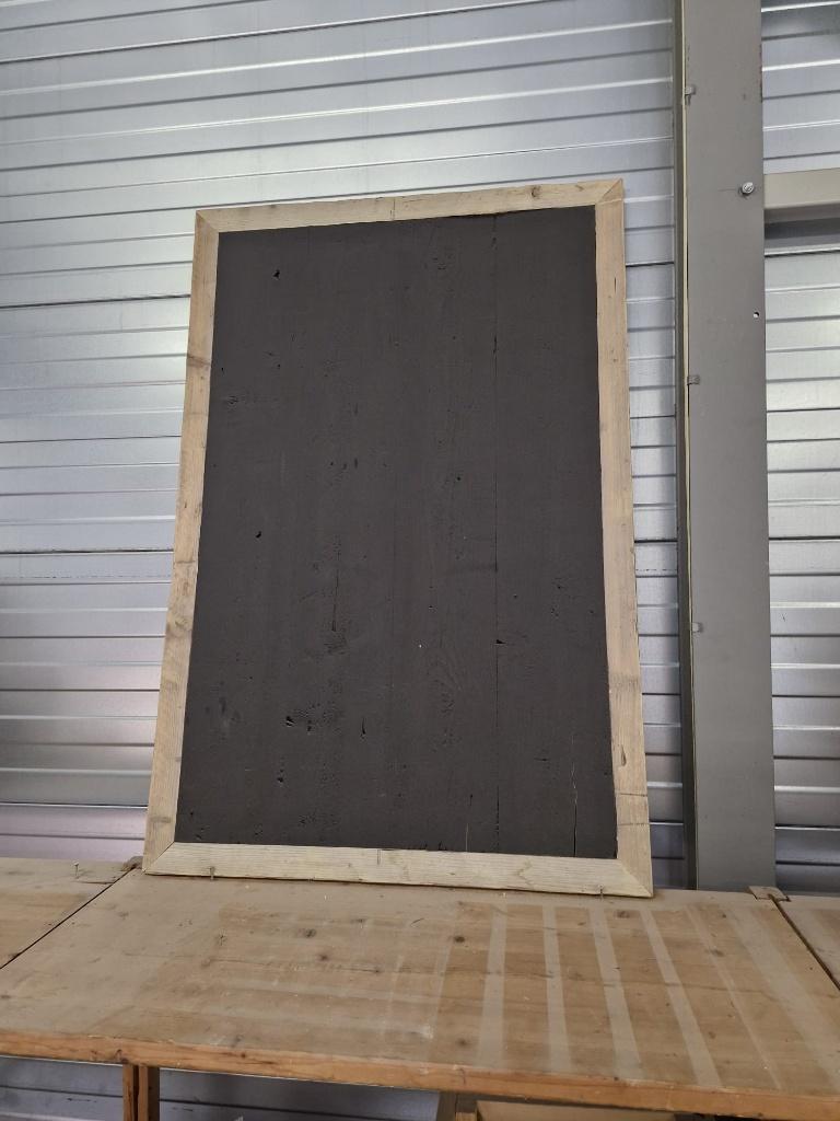 groot krijtbord in stiegerhouten lijst, Diversen, Schoolborden, Ophalen, Nieuw, Krijtbord